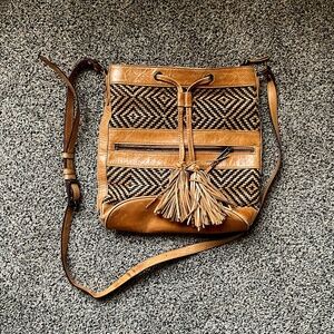 Elliot Lucca Real Leather Satchel